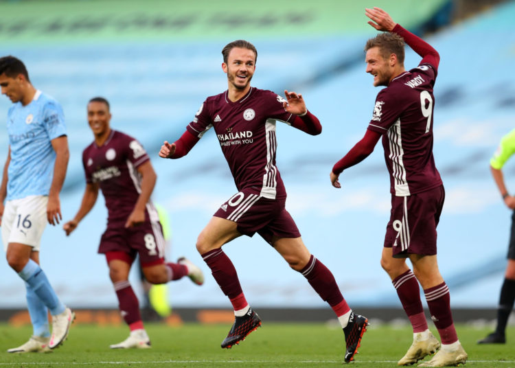 Leicester dio el golpe ante un desconocido Manchester City