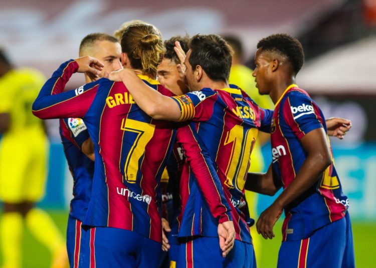 Con doblete de Ansu Fati, Barcelona se estrenó en LaLiga con un contundente 4-0 sobre Villarreal