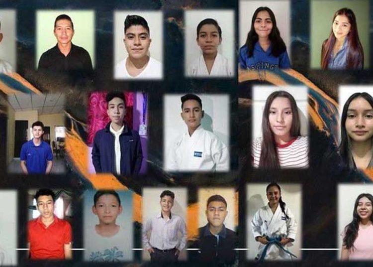 Karatecas salvadoreños ganan 22 medallas en la copa virtual internacional