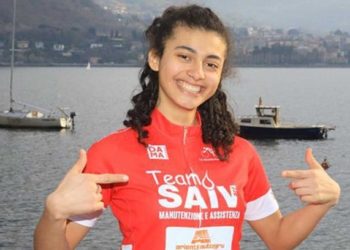 La ciclista salvadoreña Serena Torres obtuvo medalla de plata en Italia