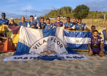 Gracias a la gran actuación de seleccionados salvadoreños el Vila Flor se corona campeón de las regionales de Portugal