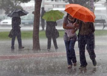 Lluvias y tormentas aisladas moderadas para este martes