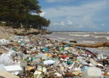 (VIDEO) Toneladas de basura inunda las playas de Honduras