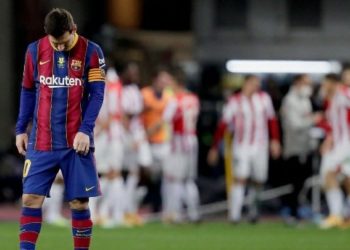 El Barcelona perdió la Supercopa de España en la prórroga ante el Athletic y Messi terminó expulsado