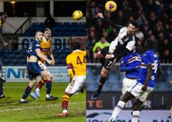 (VIDEO) Un futbolista de Uganda superó el salto récord de Cristiano Ronaldo