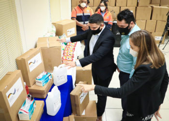 Embajada Alemana brinda donativo que será entregado a familias afectadas por las tormentas Amanda y Cristóbal