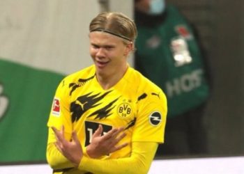 Concierto de Haaland hizo un doblete y ya tiene más goles que partidos con la camiseta del Dortmund