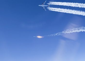 (VIDEO) Por primera vez pusieron 10 satélites en órbita desde un avión