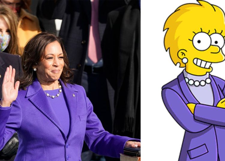Otra predicción de Los Simpson: Kamala Harris como Lisa Simpson