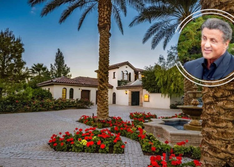 Sylvester Stallone vende su mansión de 8 dormitorios y 12 baños por 130 millones de dólares