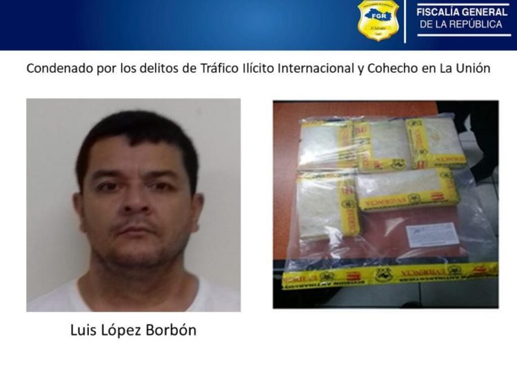 Condenan a 25 años de prisión a narcotraficante costarricense que cruzaba cocaína