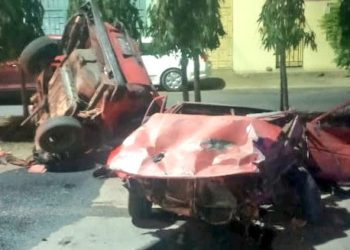 Conductor borracho muere en grave accidente de tránsito y deja cuatro heridos en Metapán