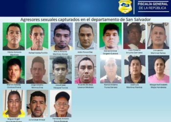 FGR ejecuta operativo contra agresores sexuales en San Salvador