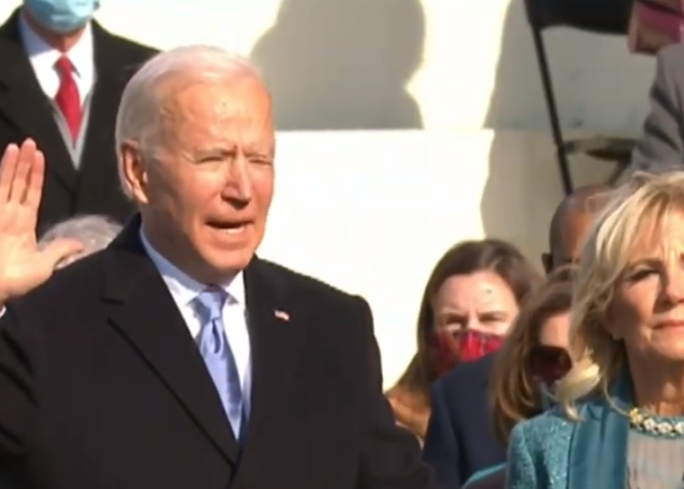 Joe Biden jura como el 46.º presidente de EE.UU.