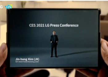 (VIDEO) LG muestra las primera imágenes de su ‘smartphone’ con pantalla enrollable