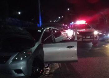 Policía persigue y captura a marero que intentó darse a la fuga sobre el Bulevar del Ejército