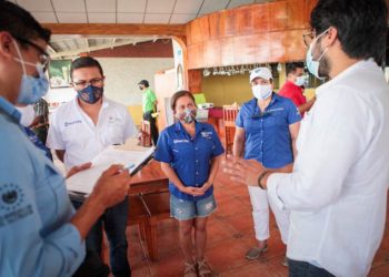 Ministra de Turismo verifica medidas de bioseguridad en restaurantes de La Unión