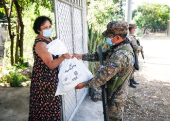 Gobierno entrega 70 mil paquetes alimentarios en comunidades de San Miguel