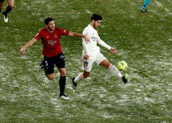 Zidane explotó tras jugar en medio del temporal de nieve que sacude a España