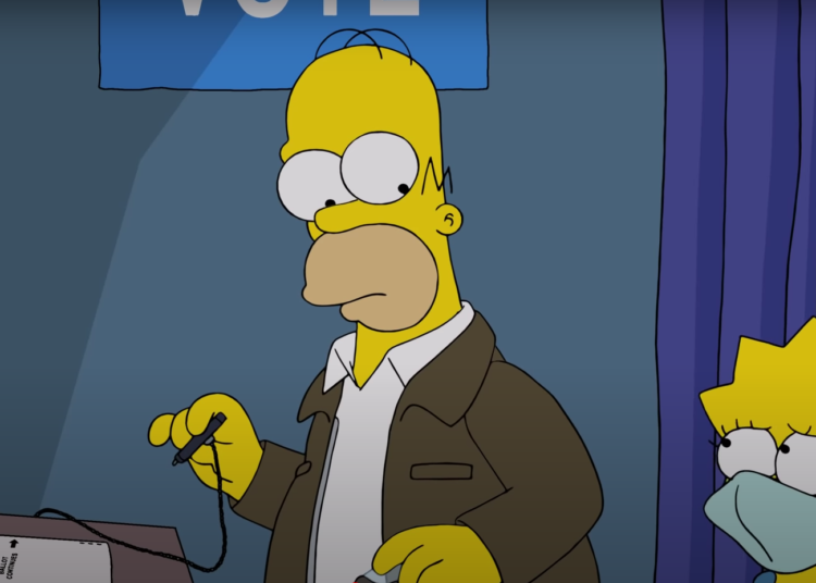 (VIDEO) ‘Los Simpson’ y su capítulo que hace referencia al 20 de enero, día de la posesión de Biden