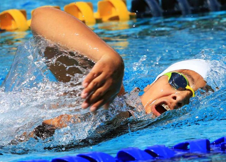 La Federación Salvadoreña de Natación realizó la primera toma de tiempo y fondo