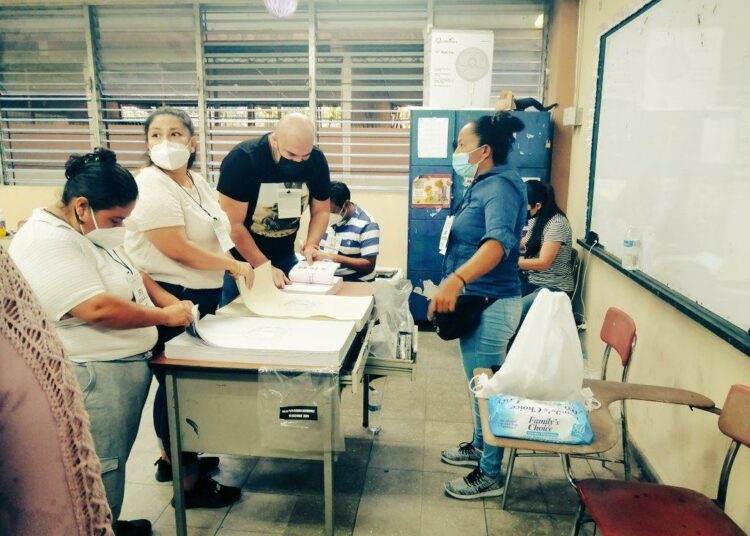 TSE ordena cierre de centros de votación a nivel nacional