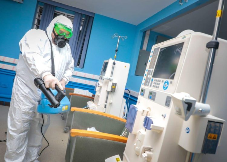 Ministerio de Salud realizó jornada de higienización en Hospital Nacional Rosales