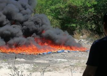 500 kilos de cocaína incautada en San Luis Herradura valorada en más de $12 millones fue incinerada