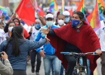 Movimiento indígena ecuatoriano convoca a sus bases a movilizarse y denuncia un «fraude» para perjudicar a su candidato presidencial Yaku Pérez