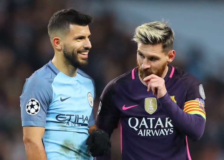 Sergio «Kun» Agüero podría ser la llave para que Lionel Messi se quede en el Barcelona