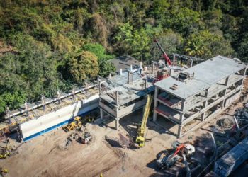 Obras en paso fronterizo Anguiatú presentan avance del 40 %