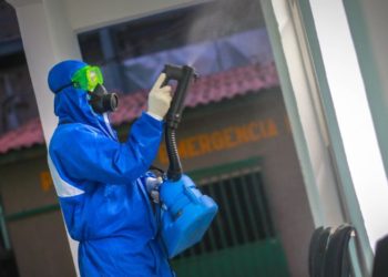 Realizan jornada de higienización en el Banco de Sangre del Hospital El Salvador