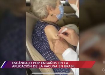 Escándalo en Brasil por la falsa vacunación de ancianos contra el covid-19, denuncian que las jeringas estaban vacías