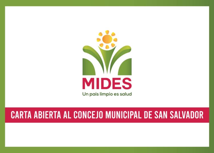 Carta Abierta de MIDES al Concejo Municipal de la Alcaldía de San Salvador