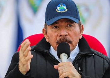 El presidente de Nicaragua Daniel Ortega reaparece en público con quejas a EE.UU. y U.E. por covid-19