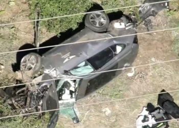 Tiger Woods sufrió un grave accidente automovilístico y fue hospitalizado
