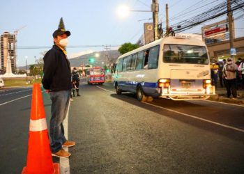 VMT verifica cumplimiento de medidas de bioseguridad en el transporte público