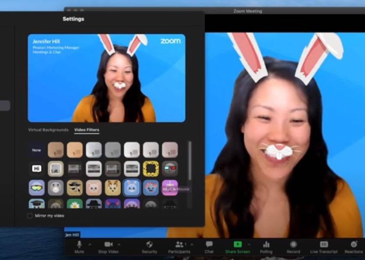 Cómo activar o desactivar los filtros de Zoom