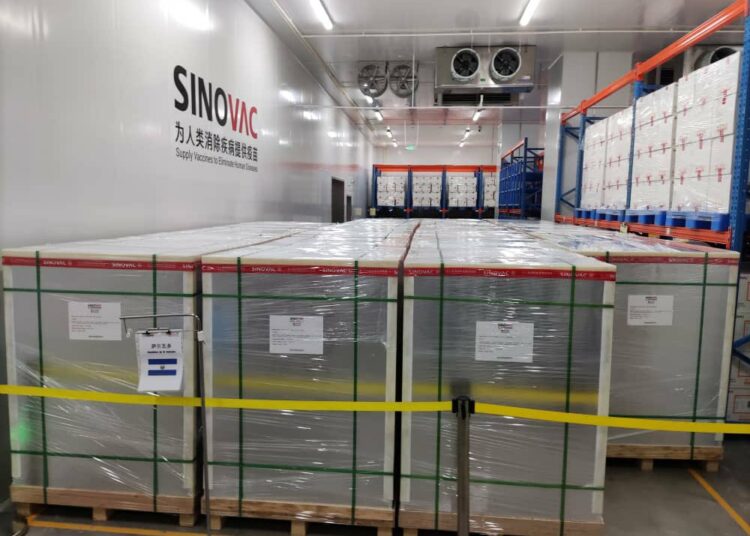 Este domingo arribarán al país un millón de vacunas contra covid-19 procedentes de China