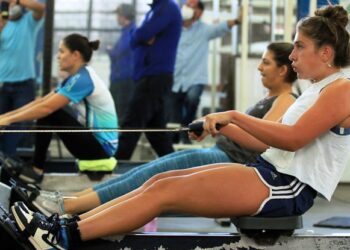 Federación Salvadoreña de Remo desarrolló la primera fecha del campeonato nacional Indoor