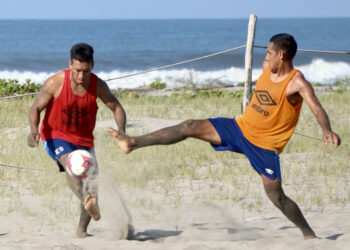 La Selecta de playa cumplió su séptimo microciclo de entrenamientos