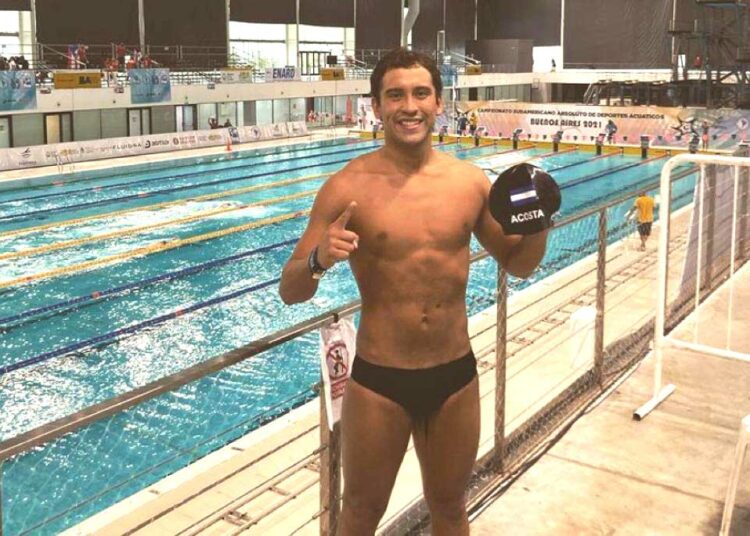 Los nadadores salvadoreños Marcelo Acosta y Celina Márquez buscan su boleto directo para los Juegos Olímpicos de Tokio