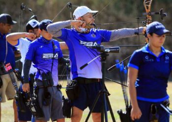 La selección salvadoreña de arquería va por el boleto olímpico y brillar en el Panamericano