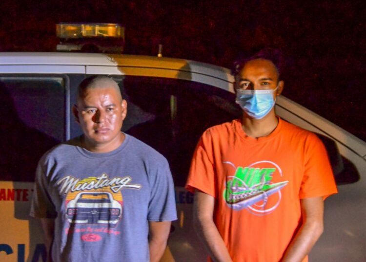 PNC captura terroristas en La Paz durante horas de la madrugada