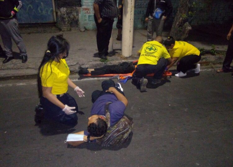 2 personas en estado de ebriedad se lesionan en un accidente de tránsito