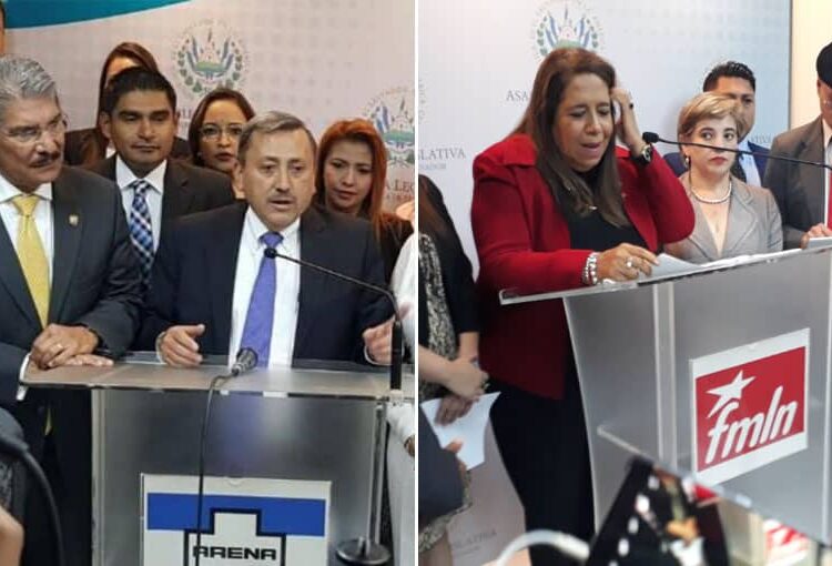 ARENA y FMLN favorecieron a sus familiares y amigos con plazas fantasma durante sus gobiernos