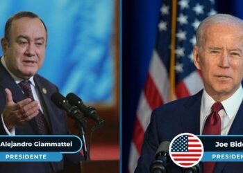 Joe Biden conversa con el presidente de Guatemala Alejandro Giammattei sobre cómo disminuir inmigración irregular