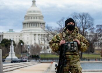 Capitolio de Estados Unidos está fuertemente custodiado ante el temor de un ataque de milicias