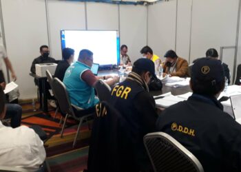 Fiscalía recibe cinco denuncias por presuntos delitos cometidos en la sede donde se realiza el escrutinio final