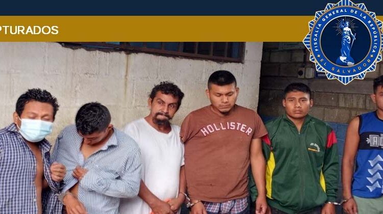 24 capturados por diferentes crímenes en Ahuachapán